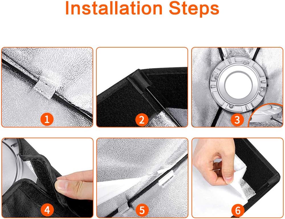 Boîte à lumière Godox SB-FW 70 x 100 cm avec grille (monture Bowen)